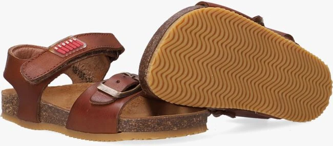 Cognac Red-rag Sandalen 19135