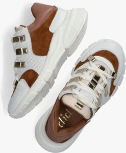 Witte Clic! Lage Sneakers Cl-9855