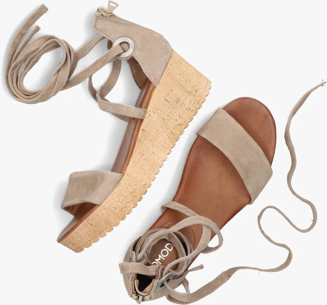 Taupe Omoda Sandalen 722007 - Afbeelding 4