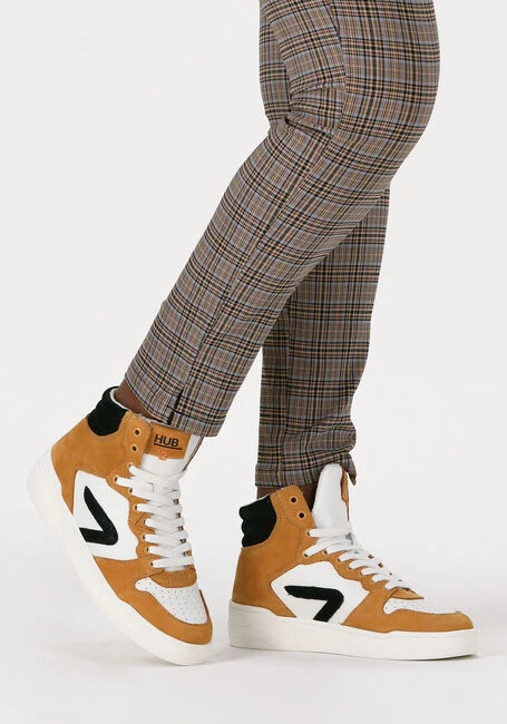 Gele Hub Hoge Sneaker Court-z High - Afbeelding 5