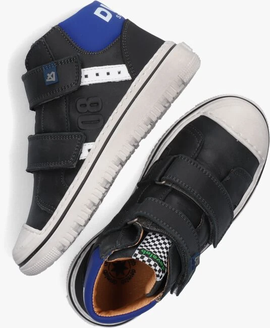 Zwarte Develab Hoge Sneaker 41927 - Afbeelding 2