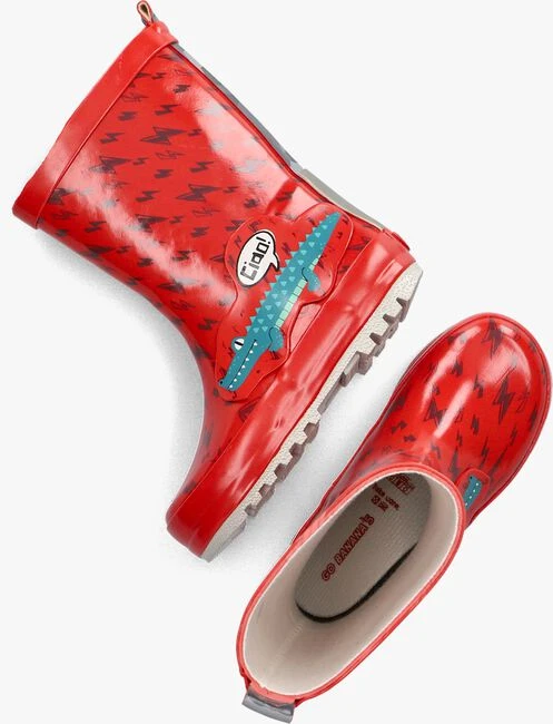 Rode Go Bananas Regenlaarzen Rainboot Gb - Afbeelding 2