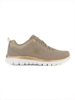 Skechers Taupe Graceful - Lavishly Irrestibl
