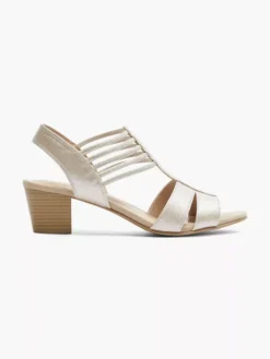 Zilveren Sandaal Elastisch