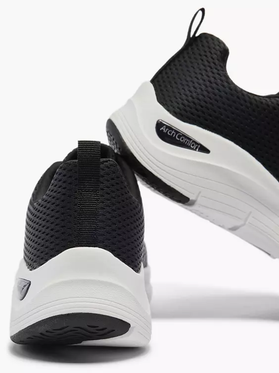 Skechers Zwarte Arch Comfort Natural Flutter - Afbeelding 5