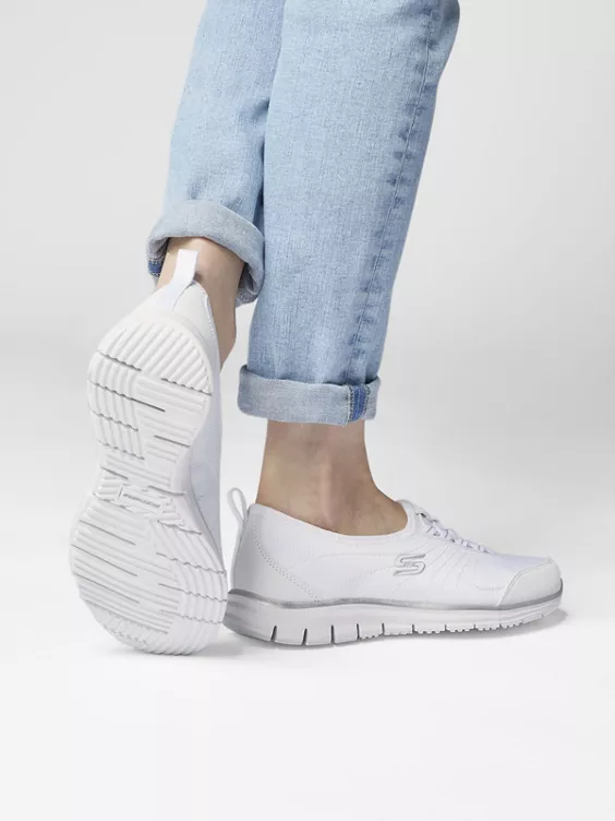 Skechers Witte Enlivened Primary Girl - Afbeelding 7