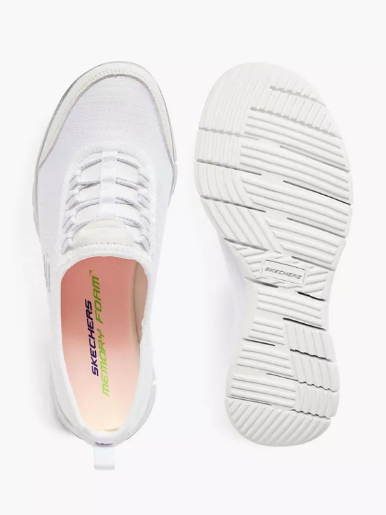 Skechers Witte Enlivened Primary Girl - Afbeelding 3