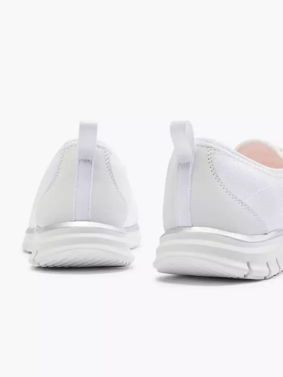 Skechers Witte Enlivened Primary Girl - Afbeelding 4