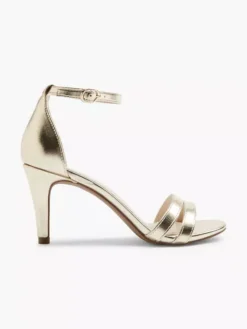 Gouden Sandalette Metallic