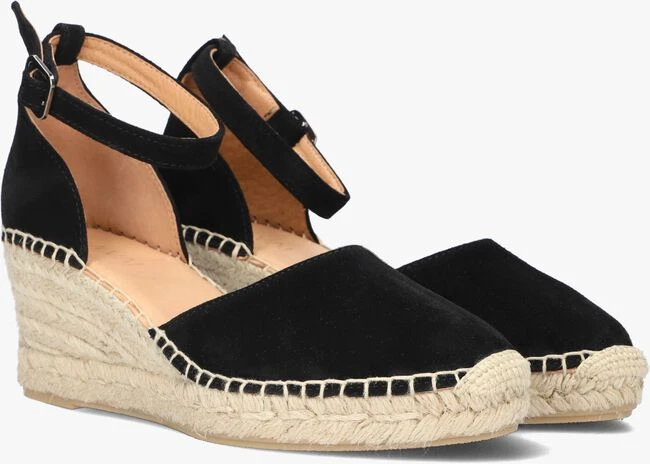 Zwarte Via Vai Espadrilles Flora Braid