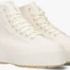 Witte Superga Hoge Sneaker 2708 High Top Tank