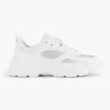 Witte Chunky Sneaker Steentjes