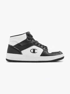 Champion Zwart/ Witte Rebound 2.0 Mid