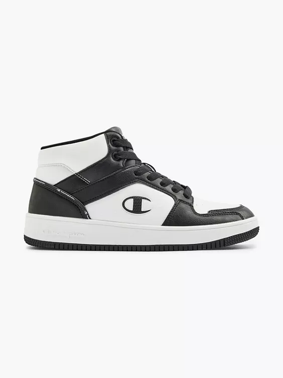 Champion Zwart/ Witte Rebound 2.0 Mid