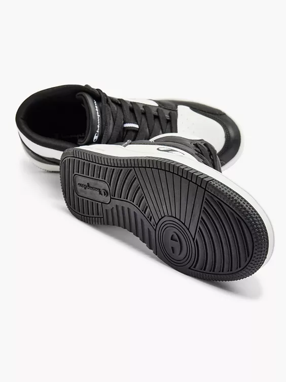 Champion Zwart/ Witte Rebound 2.0 Mid - Afbeelding 3