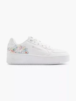 Champion Witte Low Cut Shoe Rebound Platform