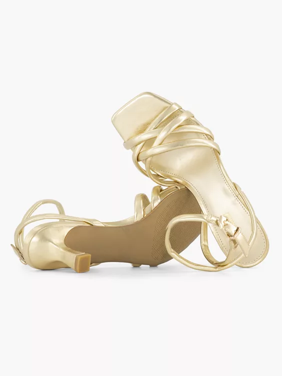 Gouden Sandalette - Afbeelding 4
