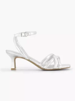 Zilveren Sandalette