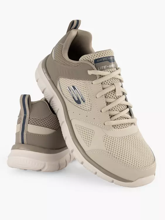 Skechers Beige Track- Syntac - Afbeelding 5