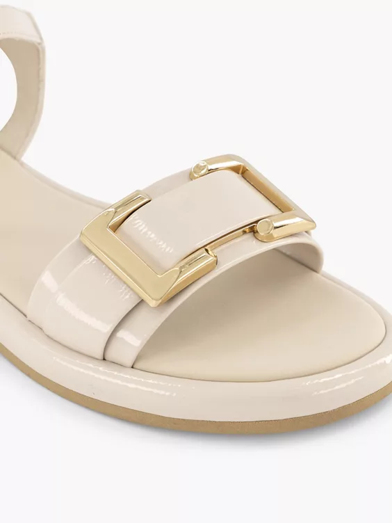 Beige Sandaal Siergesp - Afbeelding 5