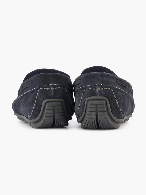 Easy Street Blauwe Suéde Instapper - Afbeelding 4