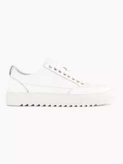 Witte Leren Sneaker