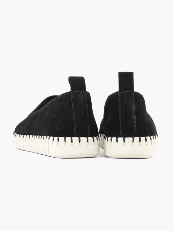 Zwarte Suéde Loafer - Afbeelding 4