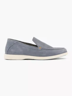 Blauwe Suéde Loafer