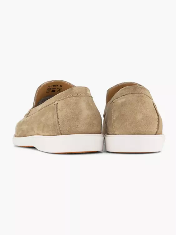 Beige Suéde Loafer - Afbeelding 4