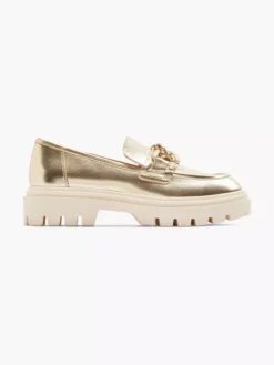 Gouden Metallic Chunky Loafer