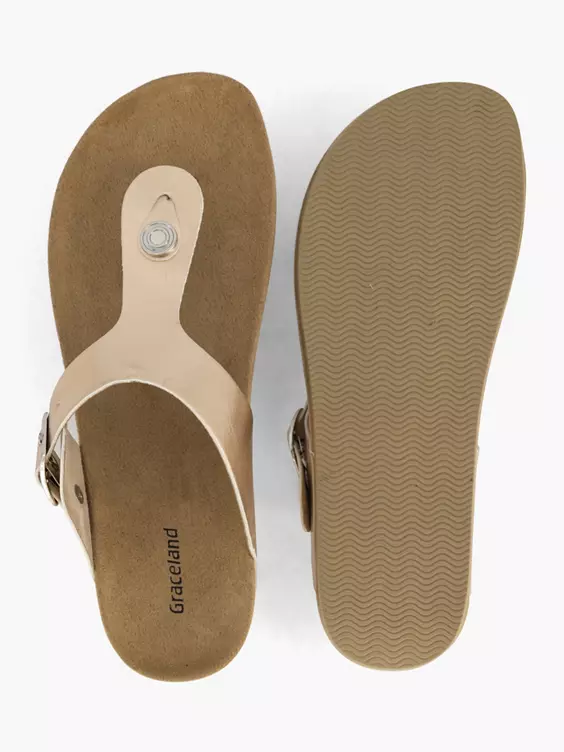 Roségouden Teenslipper - Afbeelding 3