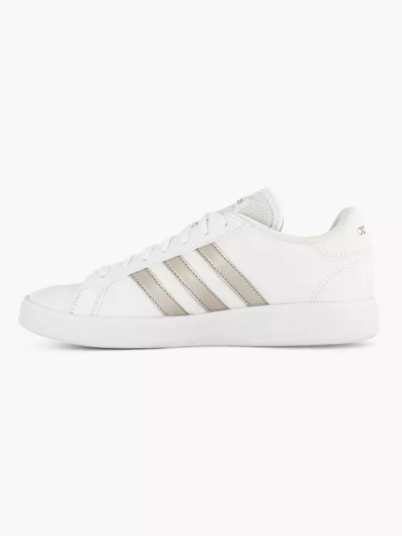 ADIDAS Witte Grand Court Base 2.0 - Afbeelding 2