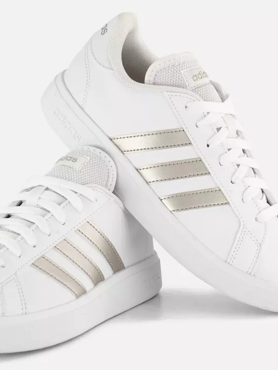 ADIDAS Witte Grand Court Base 2.0 - Afbeelding 5