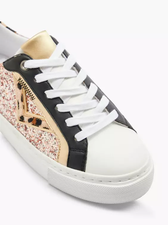 Gouden Sneaker Glitter - Afbeelding 2