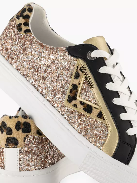 Gouden Sneaker Glitter - Afbeelding 5