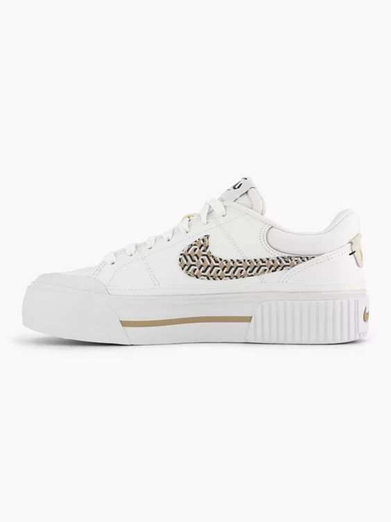 Nike Witte Court Lagacy Lift - Afbeelding 2
