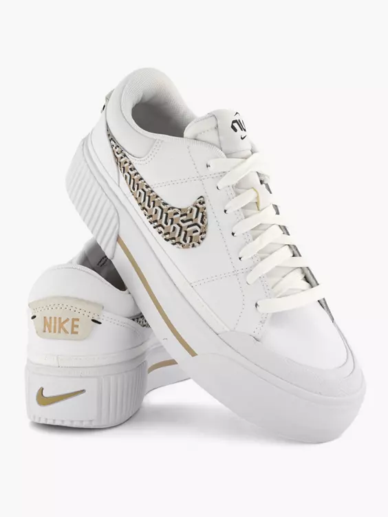 Nike Witte Court Lagacy Lift - Afbeelding 5