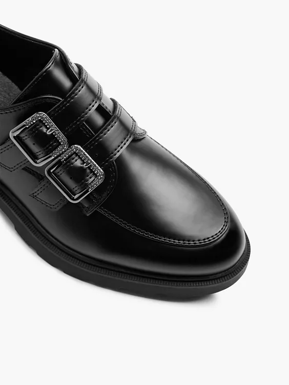 Zwarte Chunky Loafer Gespen - Afbeelding 2