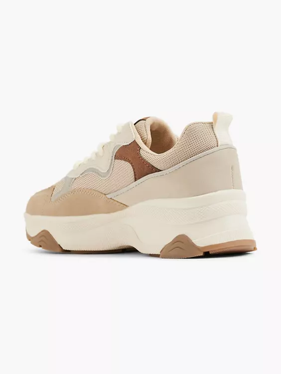 Beige Chunky Sneaker - Afbeelding 3
