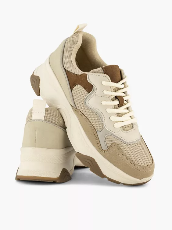 Beige Chunky Sneaker - Afbeelding 5