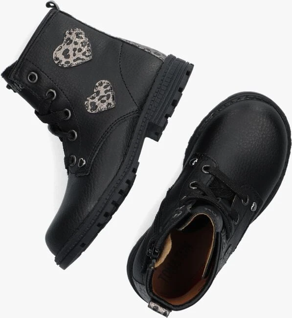Zwarte Ton & Ton Veterboots Thyrza - Afbeelding 2