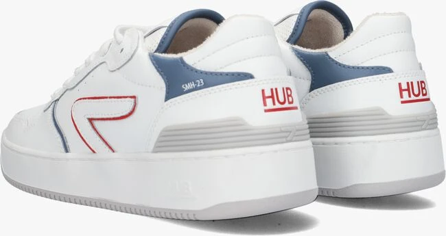 Witte Hub Lage Sneakers Smash Heren - Afbeelding 2