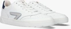 Witte Hub Lage Sneakers Duke