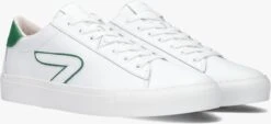 Witte Hub Lage Sneakers Hook-z