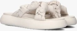 Beige Toms Slippers Alpargata Mallow Crossover Knot