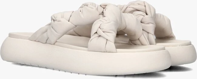 Beige Toms Slippers Alpargata Mallow Crossover Knot