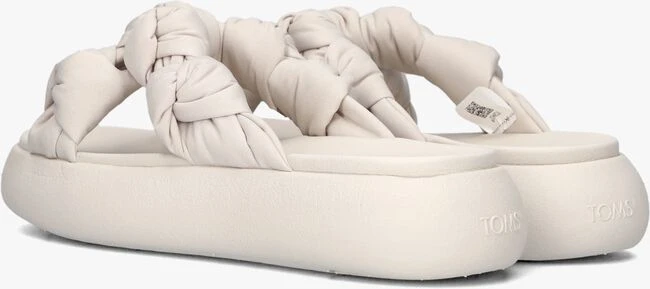 Beige Toms Slippers Alpargata Mallow Crossover Knot - Afbeelding 2