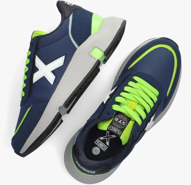 Blauwe Munich Lage Sneakers Versus - Afbeelding 2