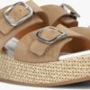 Taupe Unisa Slippers Kiomi