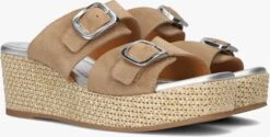 Taupe Unisa Slippers Kiomi